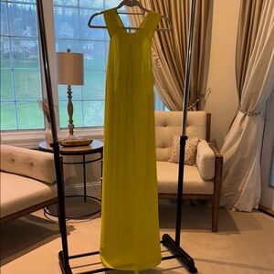 Elegant Neon Maxi Dress